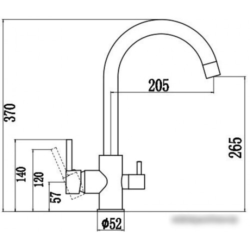 Смеситель Fmark FS0462