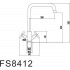 Смеситель Fmark FS8412H