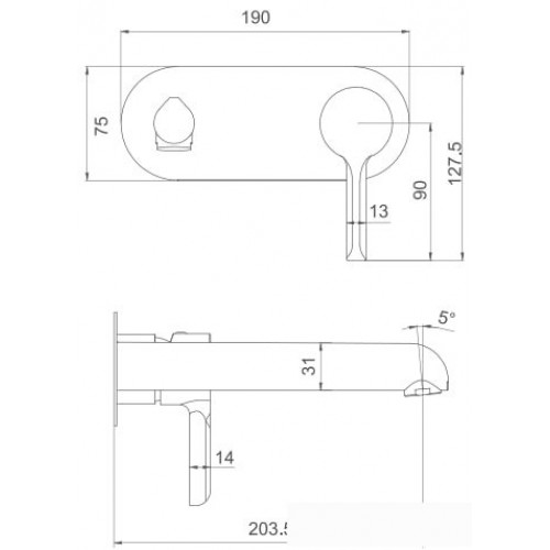 Смеситель Gappo G1003-28