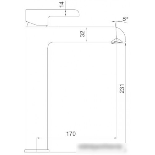 Смеситель Gappo G1003-16