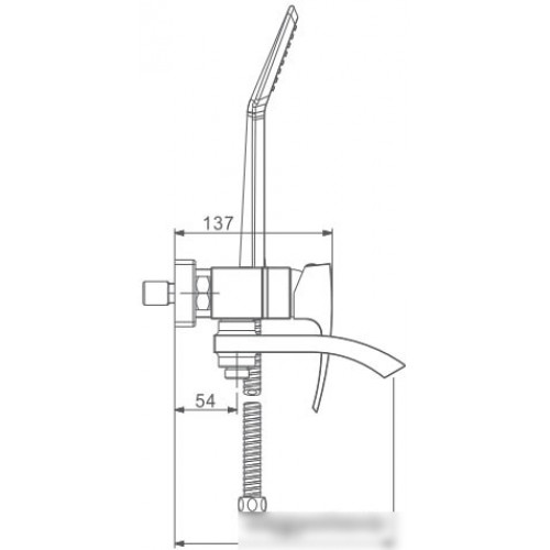 Смеситель Gappo G3207-6