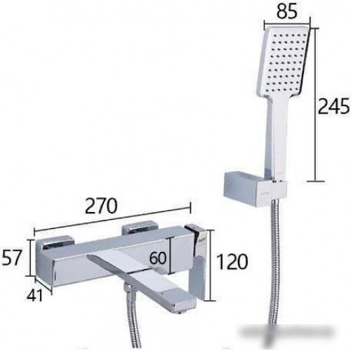 Смеситель Gappo Futura G3218