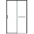 Душевая дверь Grossman Style 110x195 100.K33.05.110.21.00 (черный матовый/стекло прозрачное)