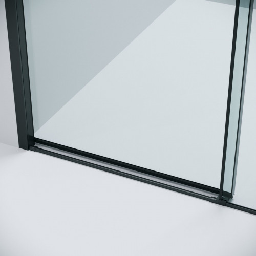 Душевая дверь Grossman Style 110x195 100.K33.05.110.21.00 (черный матовый/стекло прозрачное)