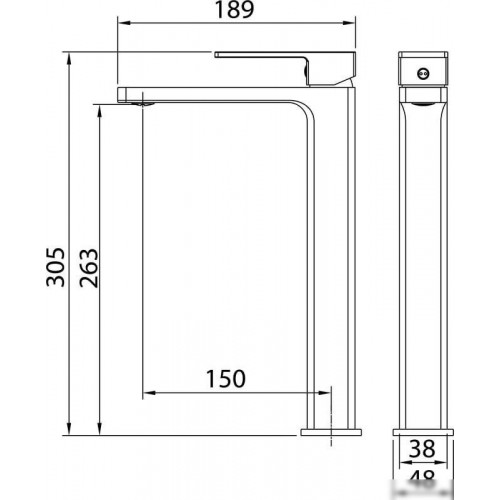 Смеситель Grossman Style 520.K35.05.320 (золото сатиновый)