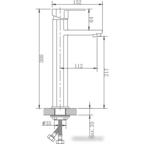 Смеситель Haiba HB11806