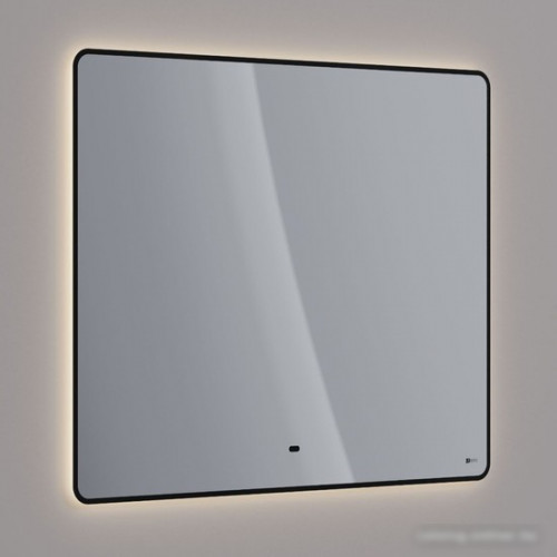 Lemark Зеркало Mio 100x80 LM100ZM (черный, с подсветкой и подогревом)