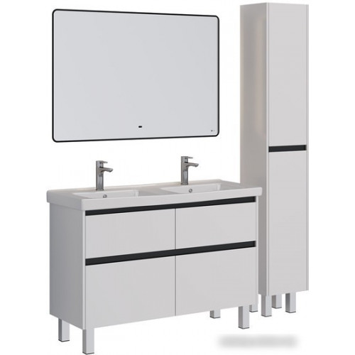 Lemark Зеркало Mio 120x80 LM120ZM (черный, с подсветкой и подогревом)