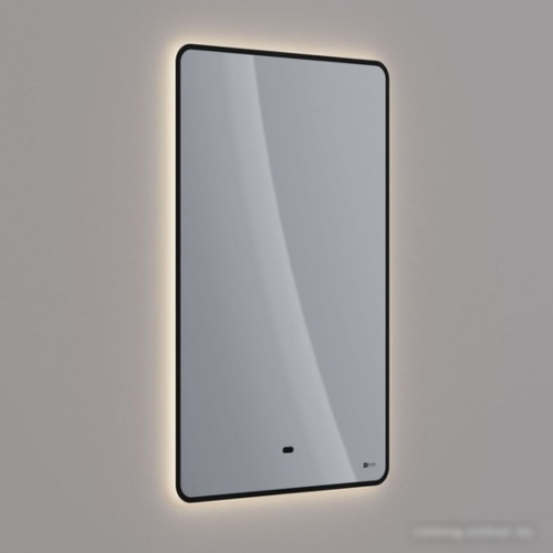 Lemark Зеркало Mio 50x80 LM50ZM (черный, с подсветкой и подогревом)
