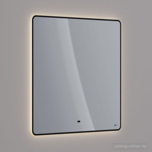 Lemark Зеркало Mio 80x80 LM80ZM (черный, с подсветкой и подогревом)