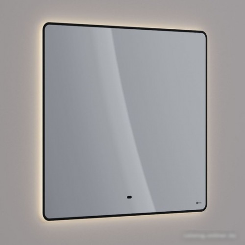 Lemark Зеркало Mio 90x80 LM90ZM (черный, с подсветкой и подогревом)