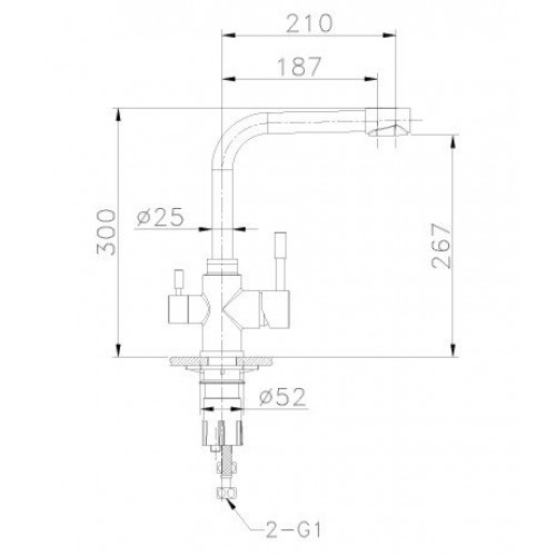 Смеситель Lemark Expert [LM5061S]