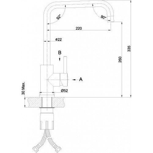 Смеситель Lemark EXPERT LM5077S