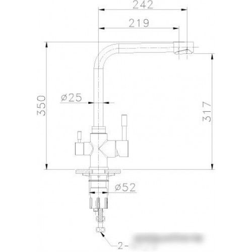 Смеситель Lemark EXPERT LM5060S