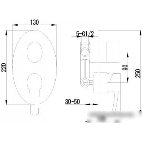 Смеситель Lemark Atlantis LM3227C