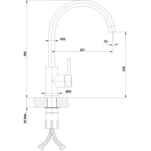 Смеситель Lemark EXPERT LM5078S