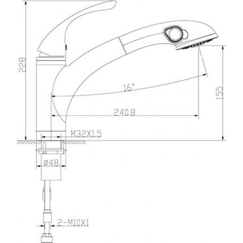 Смеситель Lemark Intense LM5650C