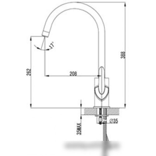 Смеситель Lemark MARS LM3505C