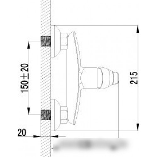 Смеситель Lemark plus ADVANCE LM1203C