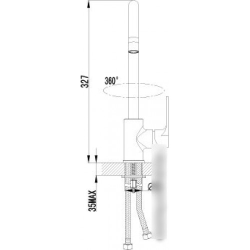 Смеситель Lemark plus GRACE LM1505C