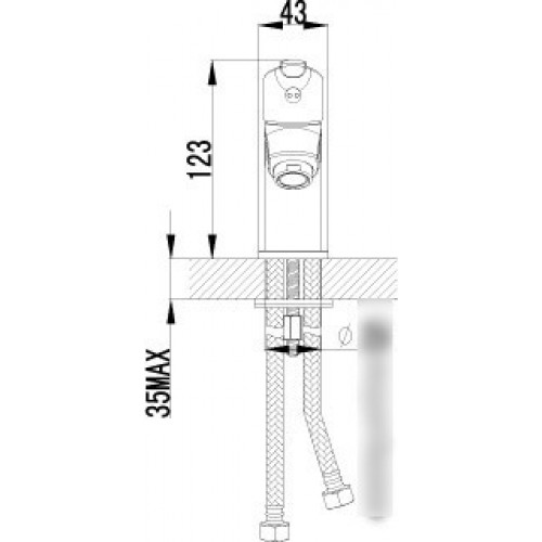 Смеситель Lemark plus STRIKE LM1106C