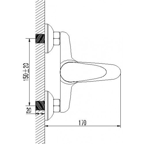 Смеситель Lemark PRAMEN LM3302C