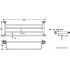 Полка для полотенца Rose RG1108