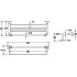 Полка для полотенца Rose RG1208
