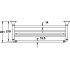 Полка для полотенца Rose RG1208