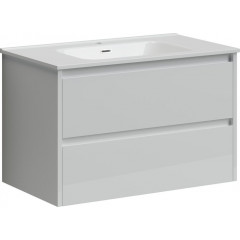 Sancos Тумба под умывальник Libra LB80W (белый глянец)