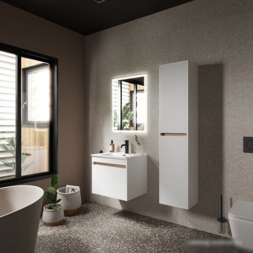 Sancos Тумба под умывальник Smart SM60W (белый глянец)