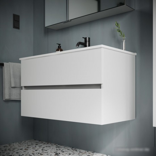 Sancos Тумба под умывальник Urban UR80W (белый глянец)