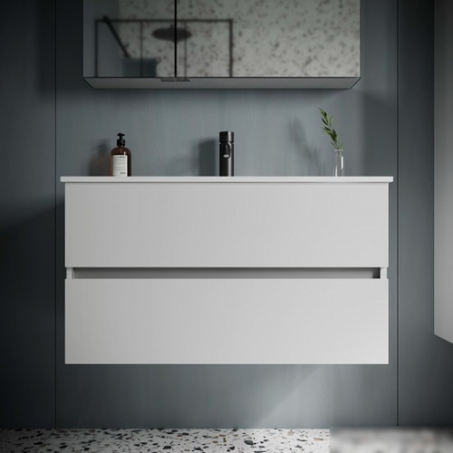 Sancos Тумба под умывальник Urban UR90W (белый глянец)