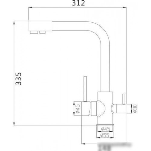 Смеситель Shevanik S868B