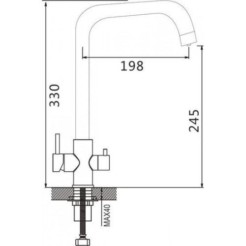 Смеситель Shevanik S228H