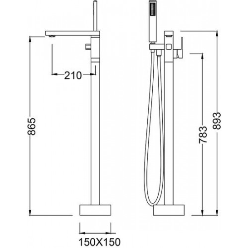 Смеситель Timo Selene 2200/00 Y-CR