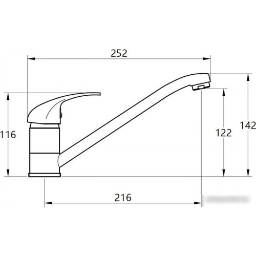 Смеситель Voda Drop DP05