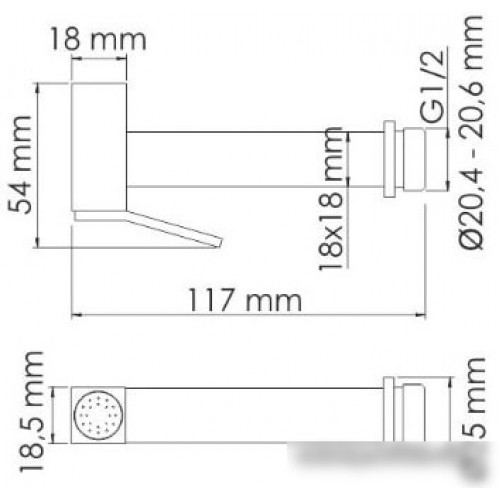 Гигиенический душ Wasserkraft A136