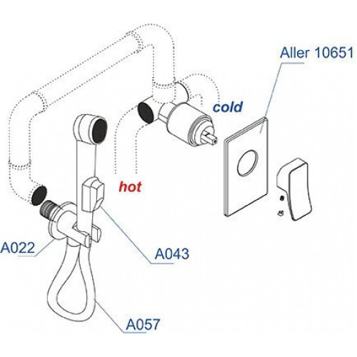 Комплект смесителей Wasserkraft A010657