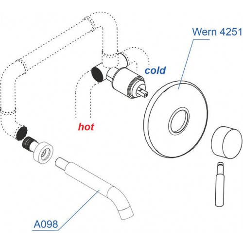 Комплект смесителей Wasserkraft A42583