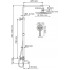Душевая система Wasserkraft A188.067.059.WM Thermo