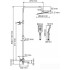 Душевая система Wasserkraft A199.259.201.BG Thermo