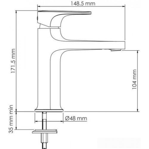 Смеситель Wasserkraft Neckar 2103