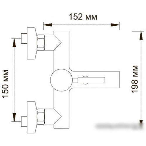 Смеситель Wasserkraft Main 4101