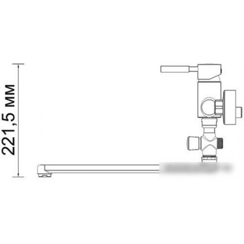 Смеситель Wasserkraft Main 4102L