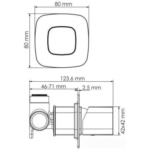 Смеситель Wasserkraft Naab 8652