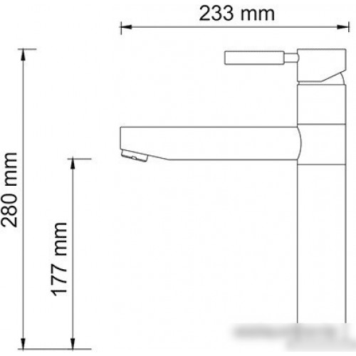 Смеситель Wasserkraft A8147