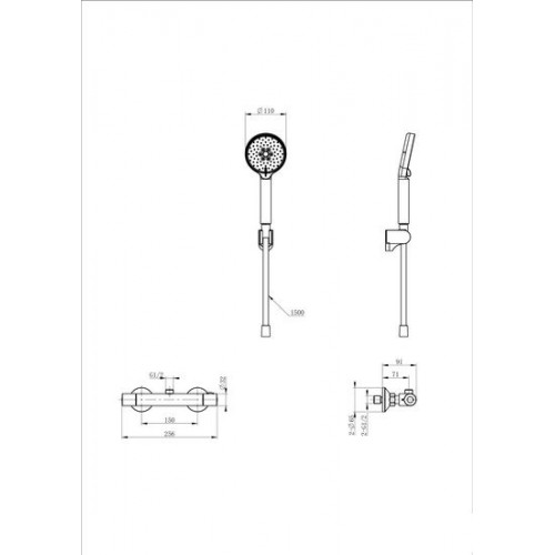 Смеситель Wonzon&Woghand WW-B1005-A-MW