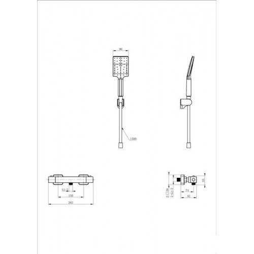 Смеситель Wonzon&Woghand WW-B2026-A-MW