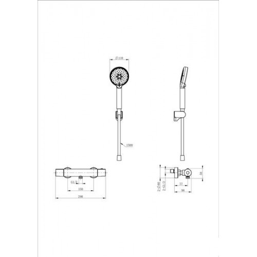 Смеситель Wonzon&Woghand WW-B2029-A-BG